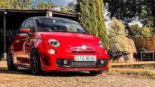 THE WORLDS ONLY ABARTH 500 GTO 250 BHP REACTION [upl. by Atiuqnahs]