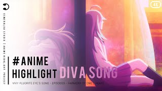 『4K』 Diva Song Vivy Fluorite Eyes Song English Lyrics [upl. by Euqinomahs]