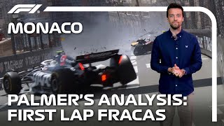 Inside The Opening Lap Drama In Monaco  Jolyon Palmer’s F1 TV Analysis  Workday [upl. by Jesh]