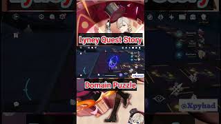 Lyney Story QuestDomain Puzzle Part 2 genshinimpact lyneystoryquest xpyhad [upl. by Ollayos]