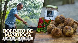 Bolinho de Mandioca com Cordeiro comida de boteco  NCGQ 25 [upl. by Nahtan871]