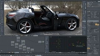 Opel GT  Real time rendering on Titan [upl. by Yttig]