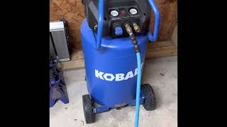 Kobalt Electric Compressor LK20175 Review [upl. by Weiser]