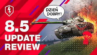 WoT Blitz Update 85 Review Balance Changes to 50 Tanks [upl. by Sinoda649]