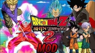 DBZ SHIN BUDOKAI 2 MOD DBS V3 OFICIAL  DOWNLOAD REVIW [upl. by Esinet259]