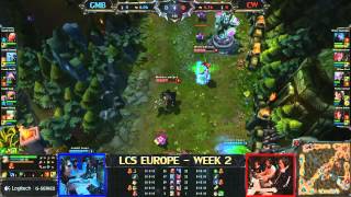 GMB vs CW  LCS 2013 EU Spring W2D2 English [upl. by Sudhir]