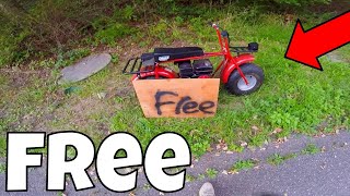 Found A Free Mini Bike [upl. by Eibbed301]