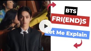 BTS Friends Song Tamil Lyrics Explained [upl. by Loeb309]