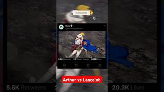 Arthur vs Lancelot Full Fight  anime shortsfeed trending lancelot meliodas viral shortvideo [upl. by Partan357]