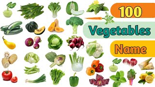 100 Vegetables Name in English  Vegetables Name  Vegetables Name Vocabulary [upl. by Nonnah]