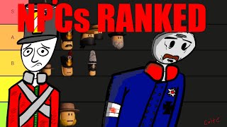 Every NPC in GampB Ranked Roblox Guts amp Blackpowder [upl. by Eneleuqcaj]