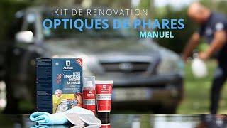 Kit de Rénovation Optiques de Phares Manuel Abel Auto [upl. by Trygve165]