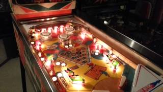 Gottlieb Sure Shot 1976 pinball [upl. by Lourie]