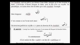 Apprendre facilement lArabe en 10 leçons 2 et 3 [upl. by Otxilac]