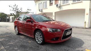 2010 Mitsubishi Lancer 20 GT StartUp and Full Vehicle Tour [upl. by Anileba118]