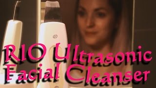 RIO Ultrasonic Facial Cleanser  uređaj za dubinsko čišćenje lica [upl. by Flint912]