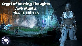 BDO Crypt Awk Mystic 7k TL Lvl 1 LS No Raznal [upl. by Notgnilra]