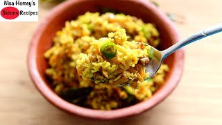 Oats Upma Recipe  Oats Recipes For Weight Loss  Healthy Gluten Free Breakfast  Skinny Recipes [upl. by Brandais]