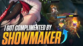 I got complimented by ShowMaker  Dzukill [upl. by Batish]