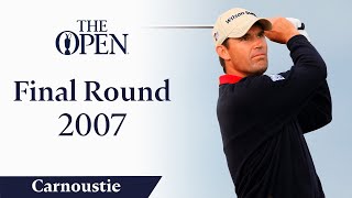 Padraig Harrington  Final Round in full  The Open at Carnoustie 2007 [upl. by Alleinad]