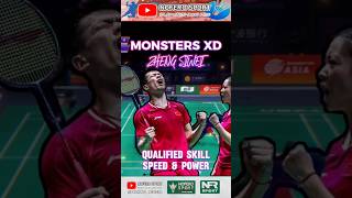 Monsters XD  ZHENG SIWEI skill 🔥short shorts shortsfeed bwf amazing badmintonworld sports [upl. by Stoneham]