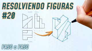 📐 3 EJERCICIOS de PERSPECTIVA Isométrica RESUELTOS ✒️  MelganniaTV [upl. by Foote]