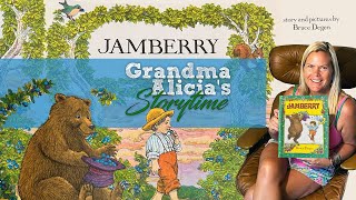 Grandma Alicias Story time  Reading aloud  Jamberry by Bruce Degen [upl. by Arikahc]