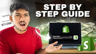 Shopify Website Design Tutorial 2024  Step by Step  Dropshipping amp Ecommerce [upl. by Oberon]