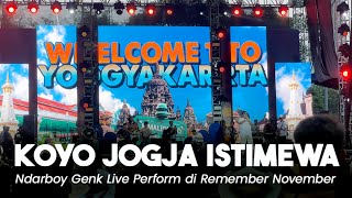 KOYO JOGJA ISTIMEWA  NDARBOY GENK  LIVE PERFORM DI PESTA RETRO REMEMBER NOVEMBER 2024 🔥 [upl. by Diane]