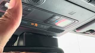 Ford Bronco  How To Turn On Off Ceiling Lights Dome Lights [upl. by Introk]