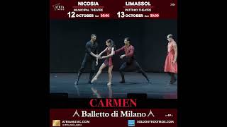 CARMEN by Balletto di Milano in Cyprus [upl. by Asenad]