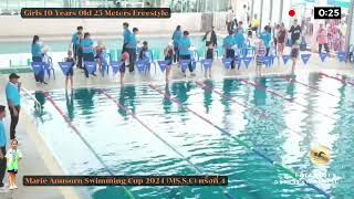 Girls 10 Years Old 25 Meters Freestyle Marie Anusorn Swimming Cup 2024 [upl. by Alit]