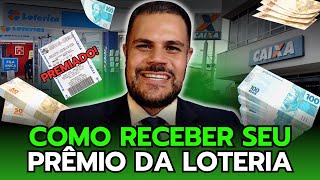 GANHOU VEJA COMO RECEBER SEU PRÊMIO MILIONÁRIO NA CAIXA DICAS IMPORTANTES [upl. by Conchita408]