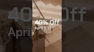 PORCELANOSA US  SALE APRIL 24 [upl. by Boone876]