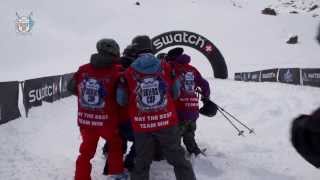 JP Auclair  Backcountry Slopestyle run 2  Swatch Skiers Cup 2014 [upl. by Nnel]