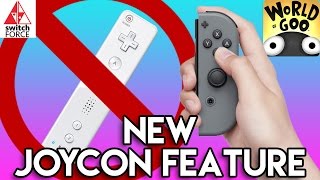 JoyCon As A Pointer  New Switch Feature [upl. by Anallese]