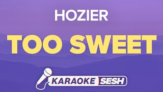 Hozier  Too Sweet Karaoke [upl. by January]