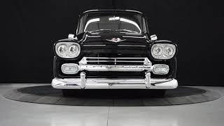 Cold Start1959 Chevrolet Apache Stepside Restomod400 miles [upl. by Hedveh]