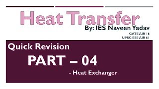 HT Revision 04 Heat Exchangers [upl. by Llenwad]