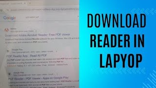 How To Download Adobe Reader on Windows 10  laptop me Adobe Reader Download amp Install kaise kare [upl. by Columba363]