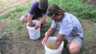 Making biodynamic barrel compost [upl. by Roley977]