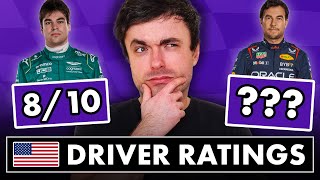 Our F1 Driver Ratings for the 2023 Las Vegas Grand Prix [upl. by Ayekin]