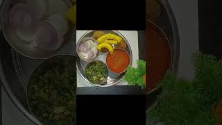 Dal bafle Thali 😋😋food recipe cookingvideos cooking pinki malaiya [upl. by Yllehs58]