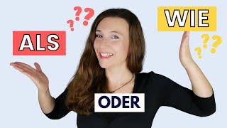 ALS oder WIE 🇩🇪 Lerne die richtige deutsche Grammatik Deutsch lernen B1 B2 C1 [upl. by Ojeillib674]