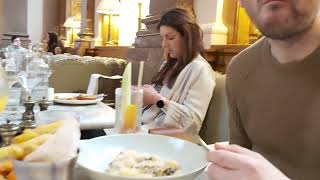 LUXURY HOTELS EDINBURGH Gleneagles Townhouse Spence Brunch Club [upl. by Aicen662]