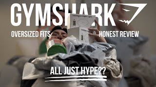 UNBOXING GYMSHARK HAUL  My Favorite Oversized Fits [upl. by Iraam]