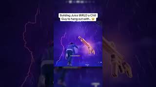 These guys built juice a CHILL GUY TO hang out with 🧃🌍🤣 chillguy fortnite fyp juicewrld [upl. by Nyrad]