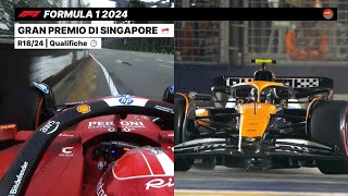 🏎 F1  LIVE Qualifiche GP Singapore 🇸🇬 [upl. by Kloster]