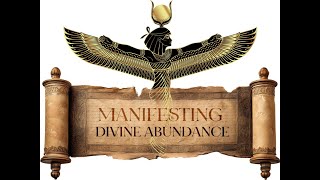 Launching Soon Manifesting Divine Abundance with Goddess Isis Chung Fu and Archangel Raziel [upl. by Drislane]