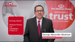 Muthoot Finance Ltd  Earnings update Q4  FY23 [upl. by Euqirrne188]